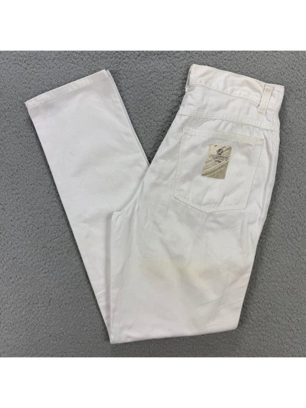 Lawman Jeans Women 29 Pant White Action Wear High Rise Mom Western Denim Vintage